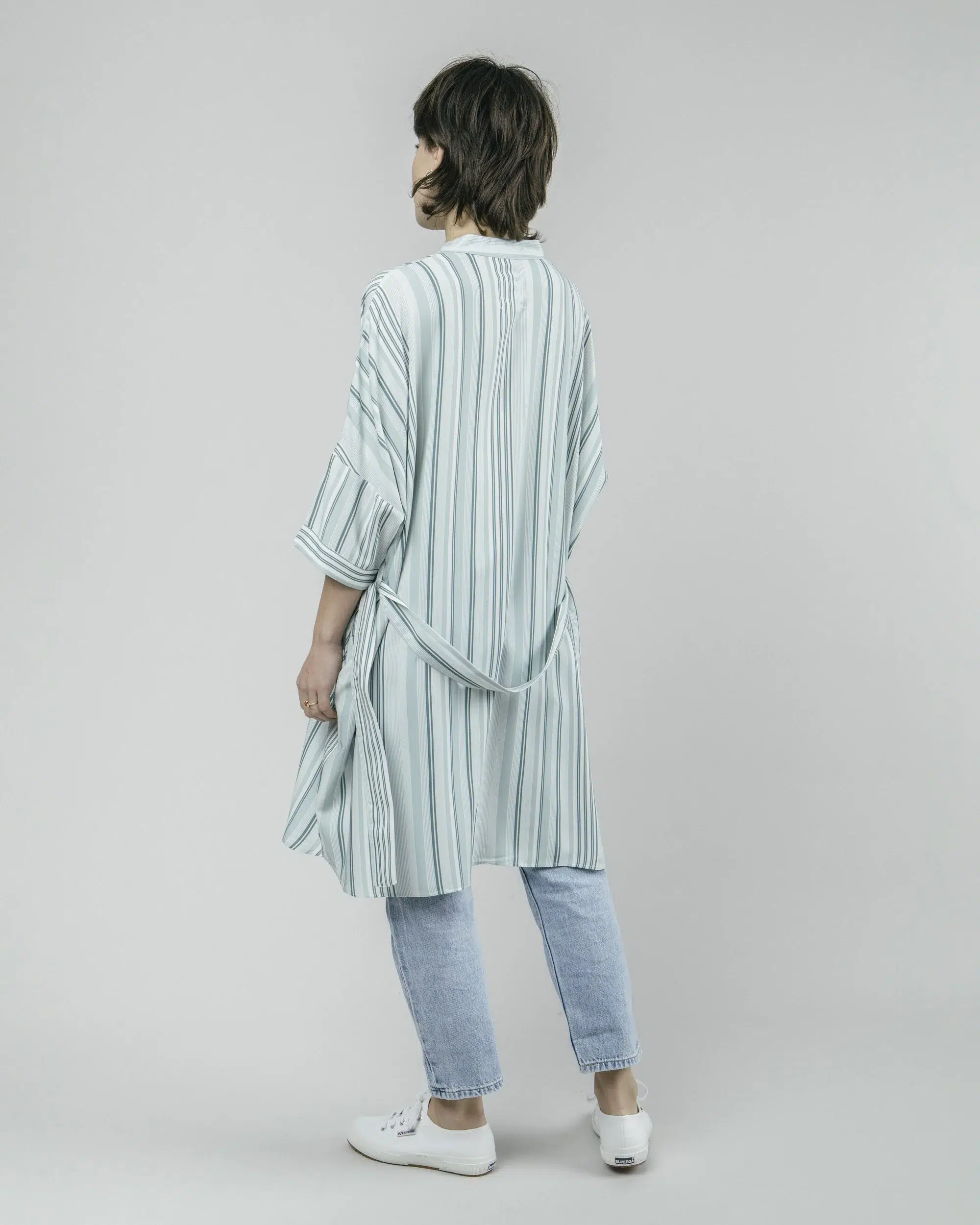 AP013 - Aqua Promenade Oversized Dress - Image 2